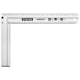 STAYER 300 мм, жесткий столярный угольник, Professional (3432-30)
