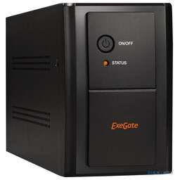Exegate EP285527RUS ИБП ExeGate SpecialPro UNB-2200.LED.AVR.EURO.RJ.USB <2200VA/1300W, LED, AVR, 4 евророзетки, RJ45/11, USB, Black>