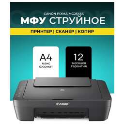 CANON МФУ струйный Pixma MG2546S (0727C081) A4 черный