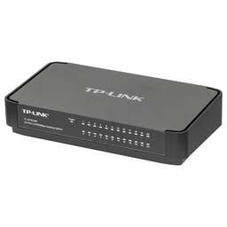 TP-LINK Коммутатор TL-SF1024M (L2) 24x100Мбит/с неуправляемый