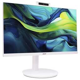 ACER Моноблок Aspire C24A-P1MTL 23.8" Full HD Core Ultra 5 115U (1.5) 16Gb SSD512Gb Graphics CR Eshell GbitEth WiFi BT 90W клавиатура мышь Cam белый 1920x1080