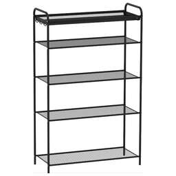 ЗМИ Подставка для обуви Верона 25 (VERONA 25 shoe rack) ПДОВ25 Черный