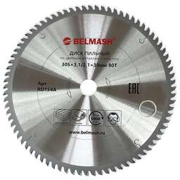 BELMASH Диск пильный по цветным металлам и пластику 305*3,1/2,1*30; 80T