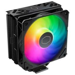 COOLER MASTER Устройство охлаждения(кулер) Hyper 212 Pro ARGB Soc-AM5/AM4/1200/1700/1851 черный 4-pin 32.8dB Al+Cu 220W Ret (RR-212S-25PZ-R1)