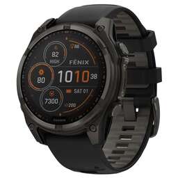 GARMIN Смарт-часы Fenix 8 Solar, 51мм, 1.4", черный