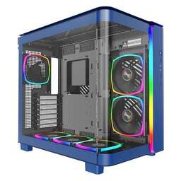 MONTECH Корпус ATX King 95 Pro, Midi-Tower, без БП, голубой [king 95 pro blue]