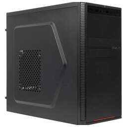 AMUR Компьютер Нарвал A5A12 AMD Ryzen 5 3400G, DDR4 8ГБ, 256ГБ(SSD), AMD Radeon Vega 11, FreeDOS, черный [2139459]