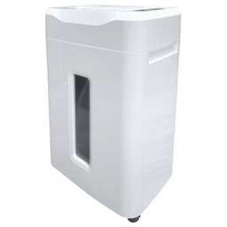 OFFICE KIT Шредер S243N 3,9х38 белый (секр.P-4) фрагменты 35лист. 35лтр. скрепки скобы пл.карты CD