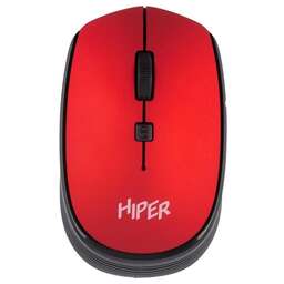 HIPER Мышь беспроводная HOMW-082 {1600dpi, красный, USB, 4кнп}