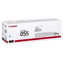 CANON Картридж лазерный 055C 3015C002 голубой бар.в компл. (2100стр.) для LBP663Cdw/LBP664Cx/MF746Cx/MF742Cdw/MF744Cdw