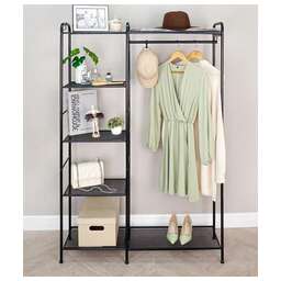 ЗМИ Гардеробная система Валенсия 1 (VALENCIA 1 clothes rack) (Черный) ГСВ1 Ч