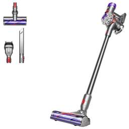 DYSON Вертикальный беспроводной пылесос V8 SV25 (446969-01), цвет: серебристый, вилка РФ