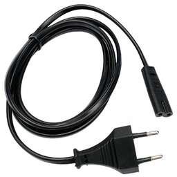 CABLEXPERT (22861) PC-184/2-1.5M, CEE 7/16-C7, 2x0.5мм2, 2.5А, 1.5м, черный, пакет