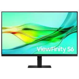 SAMSUNG 32" Монитор ViewFinity S6 S32D604UAIXCI, 2560x1440, IPS, 100Гц, 1хHDMI, 1хDP, черный [ls32d604uaixci]