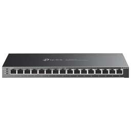 TP-LINK Коммутатор SG2016P (L2+) 16x1Гбит/с 8PoE+ 120W управляемый