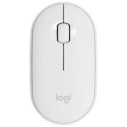 LOGITECH Мышь Pebble M350 белый оптическая 1000dpi silent беспров. BT/Radio USB для ноутбука 3but (910-005541)