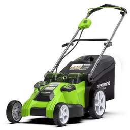 GREENWORKS Газонокосилка роторная G40LM49DB (2500207)