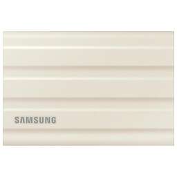 SAMSUNG Внешний диск SSD T7 Shield, 1ТБ, бежевый [mu-pe1t0k/ww]
