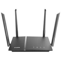 D-LINK Wi-Fi роутер DIR-1260/RU/R1A, AC1200, черный