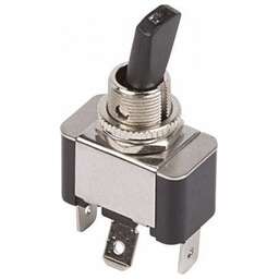 REXANT (36-4350) ТУМБЛЕР 12V 30А (3C) ON-OFF ОДНОПОЛЮСНЫЙ С КРАСНОЙ LED ПОДСВЕТКОЙ