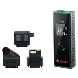 BOSCH Лазерный дальномер PLR 20 Zamo III Set, 2 класс лазера, 635нм, луч красный [0603672701]