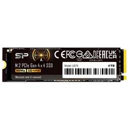 SILICON POWER Накопитель SSD PCIe 4.0 x4 4TB SP04KGBP44US7505 US75 M.2 2280