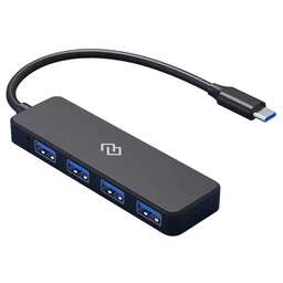 DIGMA Разветвитель USB-C DHUB-4USB-C-2.0 4порт. черный