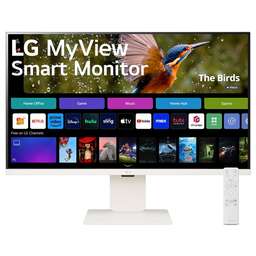 LG Монитор 31,5 32SR83U-W Smart, 16:9, IPS, UHD, 5ms, 400cd, 60Hz, HDMI, USB-C, USB, SPK, HAS