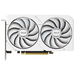 ASUS Видеокарта PCI-E 5.0 DUAL-RX9060XT-16G-WHITE AMD Radeon RX 9060XT 16Gb 128bit GDDR6 2620/20000 HDMIx1 DPx2 HDCP Ret