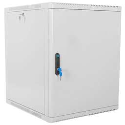 ЦМО Шкаф коммутационный (ШРН-12.350.1) настенный 12U 600x359мм пер.дв.металл 200кг серый 300мм 14кг 180град. 612мм металл