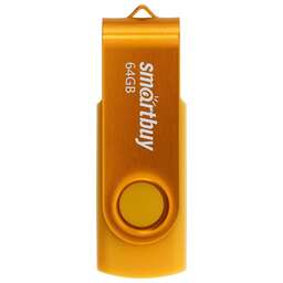 SMARTBUY (SB064GB2TWY) UFD 2.0 064GB Twist Yellow желтый