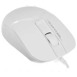 A4TECH Мышь Fstyler FM12S белый оптическая (1200dpi) silent USB (3but)