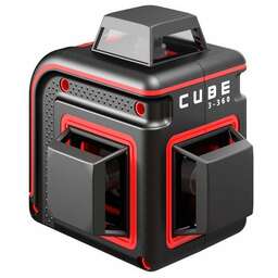 ADA Уровень лазер. Cube 3-360 Basic Edition 2кл.лаз. 635нм цв.луч. красный 3луч. (А00559)