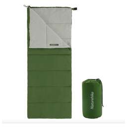 NATUREHIKE Мешок спальный левый F150 зелёный NH22MSD05 (109792)