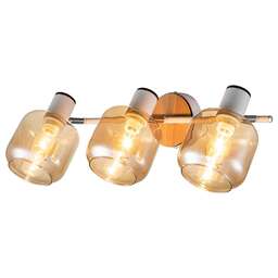 ESCADA 10177/3A E14*40W White/Chrome/Wood