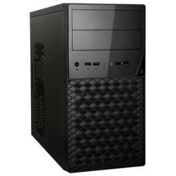 EXEGATE (284032) Minitowere BA-203U (mATX, без БП, 2*USB+1*USB3.0, аудио, черный)