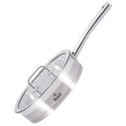 RASHEL Сковорода R-1/280w, 28 см из нержавеющей стали