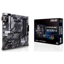 ASUS PRIME B550M-A (mATX, B550, 4xDDR4-4800, M.2, VGA, DVI, HDMI, COM)