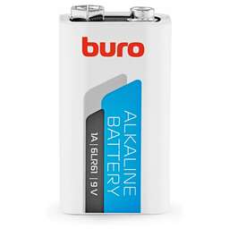 BURO Батарея Alkaline 6LR61 9V (1шт) блистер