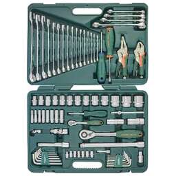 JONNESWAY S04H52478S Набор инструмента универсальный 1/4", 1/2"DR, 78 предметов