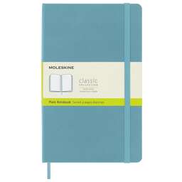 MOLESKINE Блокнот CLASSIC QP062B35 Large 130х210мм 240стр. нелинованный твердая обложка голубой