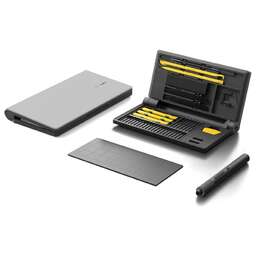HOTO Набор инструментов для точных работ Precision Screwdriver Kit Pro (чёрный, жёлтый, QWLSD012)