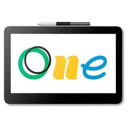 WACOM Графический планшет-монитор One 13 Touch LED USB Type-C белый