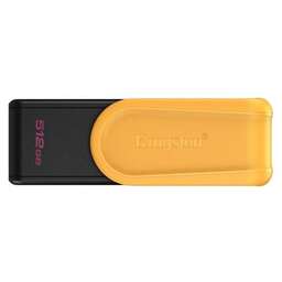 KINGSTON Флешка USB DataTraveler Exodia S 512ГБ, USB3.0, желтый и черный [dtxs/512gb]