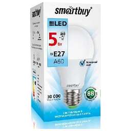 SMARTBUY (SBL-A60-05-40K-E27-A) 5W/4000/E27