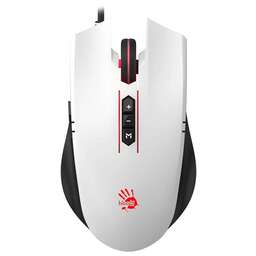 A4TECH Мышь Bloody ES7 белый оптическая 6000dpi USB 8but (ES7 PANDA WHITE)