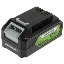 GREENWORKS Батарея аккумуляторная G24B4 24В 4Ач Li-Ion (2926807)
