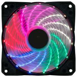 OKLICK Вентилятор для корпуса Оклик OG-CF120RGB2-BK RGB 120х120x25 черный 3-pin 4-pin (Molex) 23дБ Ret
