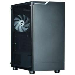 ZALMAN Корпус MINITOWER mATX W/PSU RGB черный с окном T4 Plus