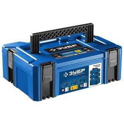ЗУБР Ящик для инструментов 38165-15 30л 1отд. синий/черный